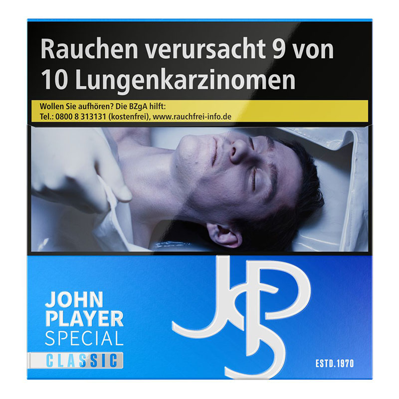 JPS Classic Blue 5XL Zigaretten Schachtel