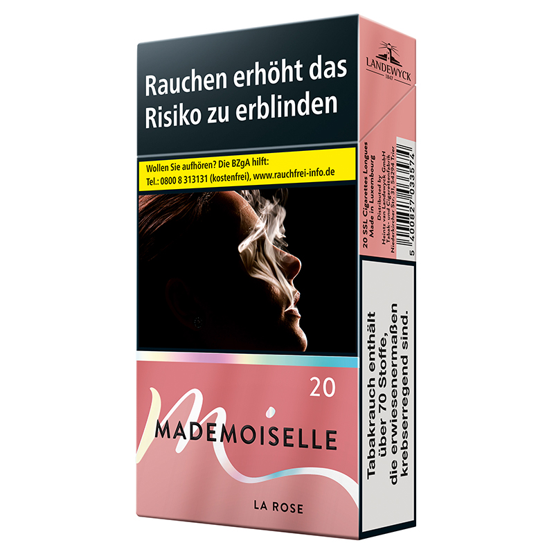 Mademoiselle La Rose Zigaretten Stange