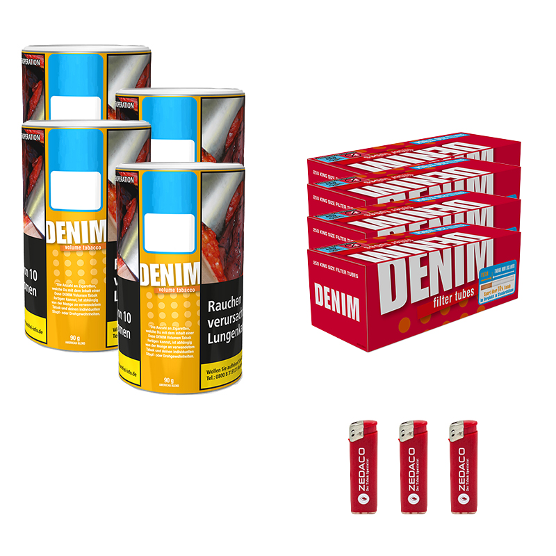 Denim Volumentabak L Dose Aktion Large