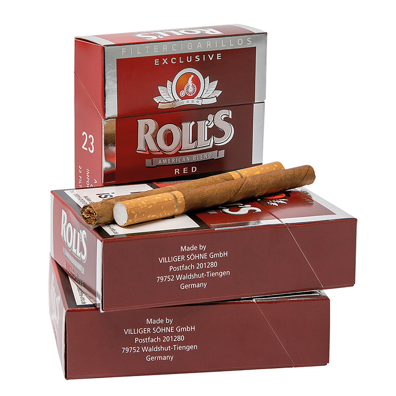 Rolls Exclusive Red Zigarillos Stange