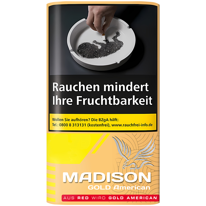 Madison Gold Tabak Pouch