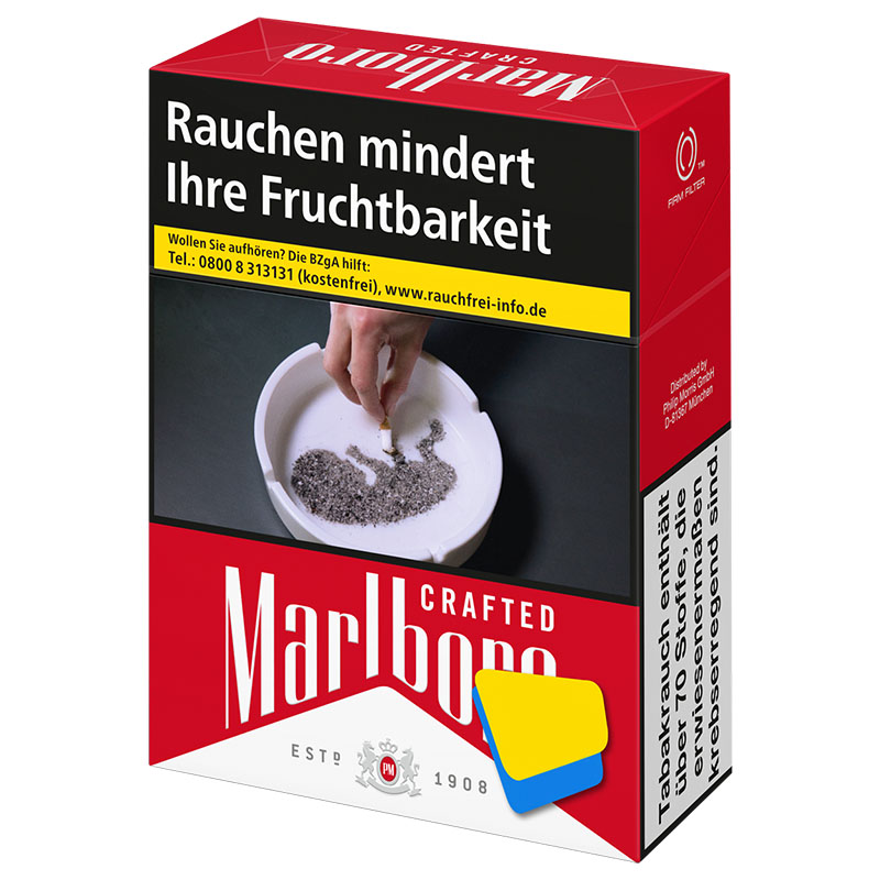 Marlboro Crafted Red 2XL Zigaretten Schachtel