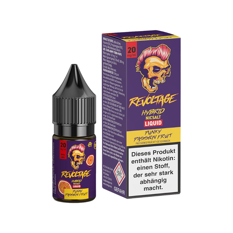 Revoltage Hybrid Nikotinsalz Liquid Punky Passion Fruit 20mg