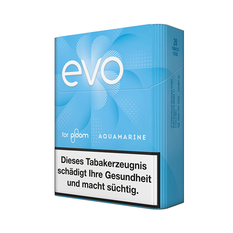 Evo Sticks Aquamarine Schachtel