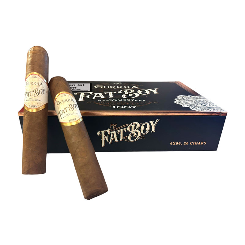 Gurkha Fat Boy Toro Gordo Zigarren Kiste geschlossen mit Zigarren