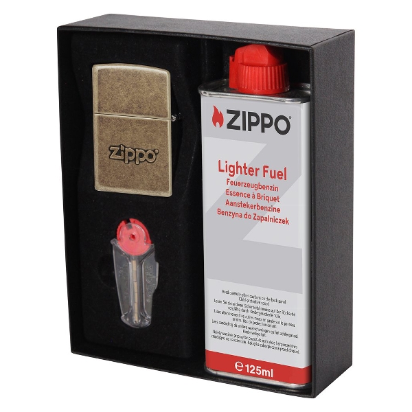 Zippo Stamp Geschenkset