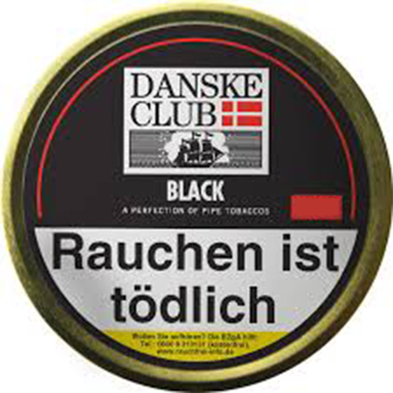Danske Club Black Pfeifentabak Dose