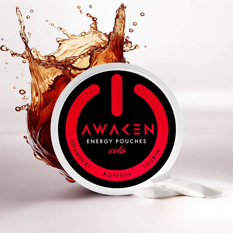 Awaken Energy Pouches Cola Dose Splash