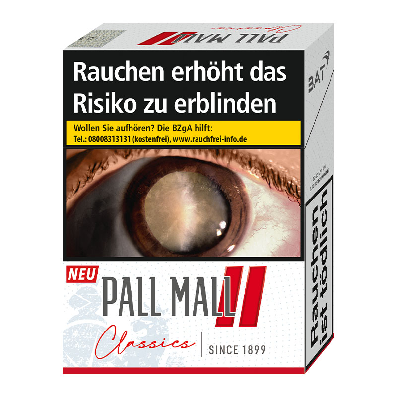 Pall Mall Classics Red XXL Zigaretten Stange