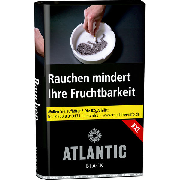 Atlantic Black XXL Tabak Pouch