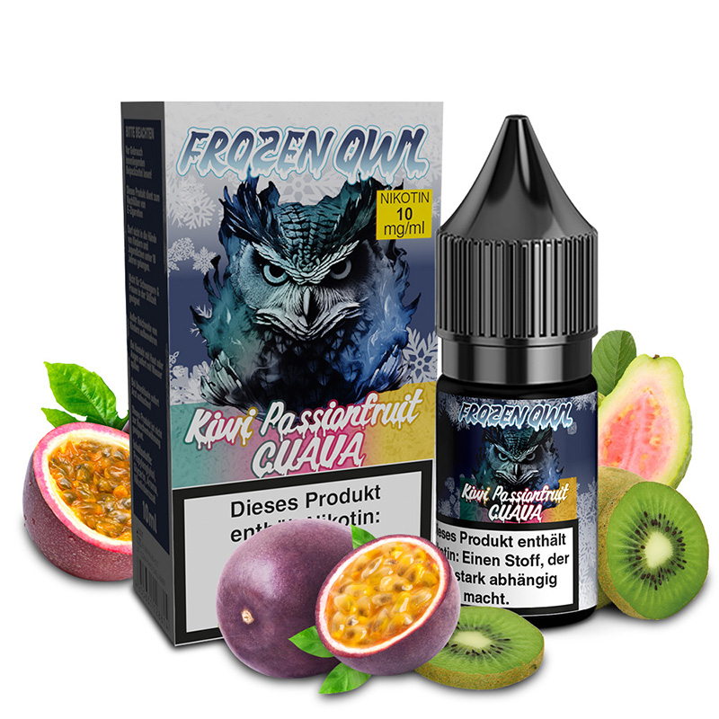 Frozen Owl Kiwi Passionfruit Guava 10mg Nikotinsalz Liquid