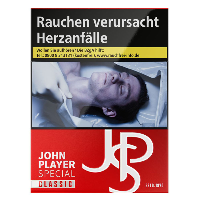 JPS Classic Red 2XL Zigaretten Schachtel