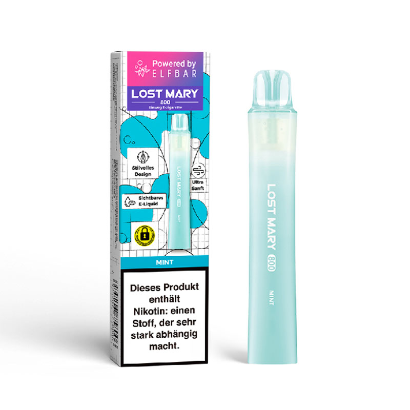 Lost Mary 800 Mint 20mg Einweg E-Zigarette