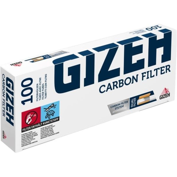 Gizeh Carbon Filter Filterhülsen Packung