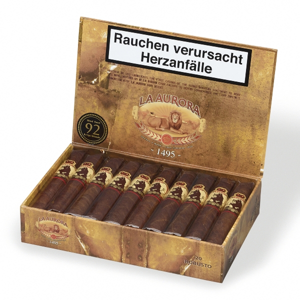 La Aurora 1495 Robusto Zigarren Kiste