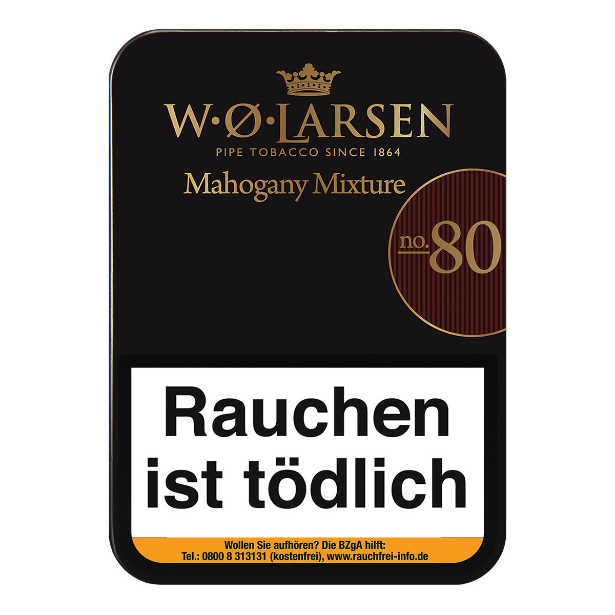 W.O. Larsen Mahogany Mixture Pfeifentabak Dose
