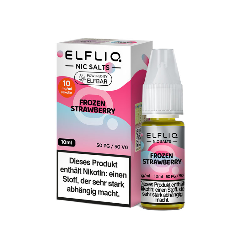 Elfbar Elfliq Frozen Strawberry 10mg Nikotinsalz