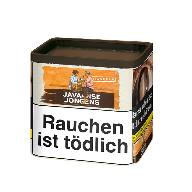 Javaanse Jongens Classic Feinschnitt Tabak Dose