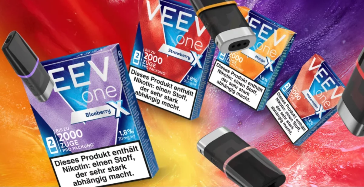 VEEV ONE Xtra: 4 neue Geschmacksrichtungen mit Extra-Intensitt VEEV ONE Xtra: 4 neue Geschmacksrichtungen mit Extra-Intensitt