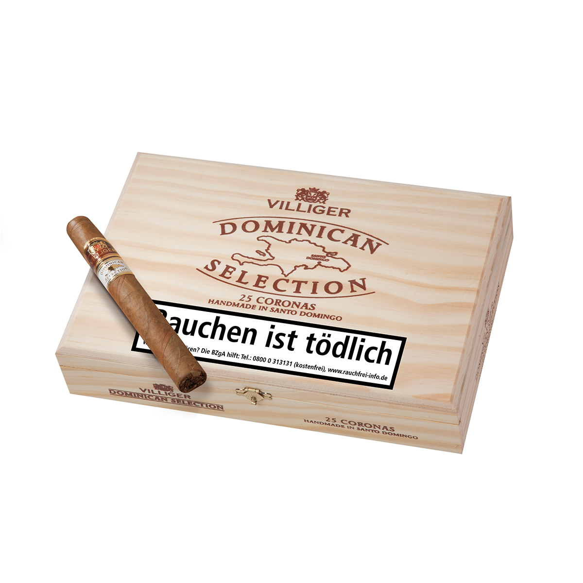 Villiger Dominican Selection Corona Zigarren 25er Kiste