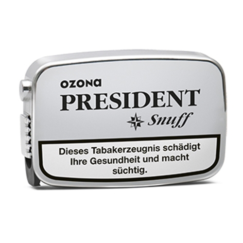 Ozona President Snuff Schnupftabak Dose