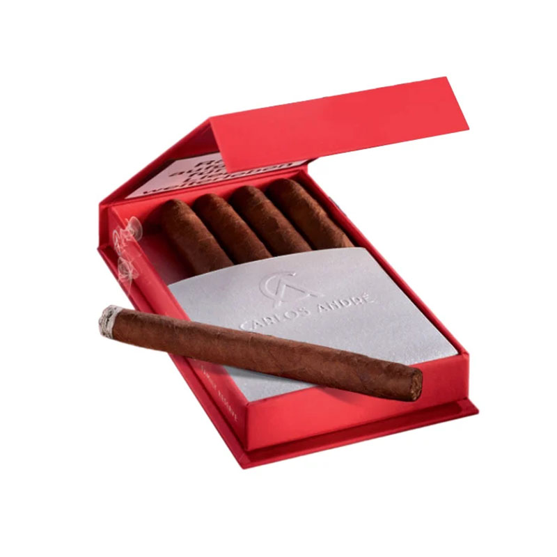 Carlos Andre Club Red Zigarillos Schachtel offen