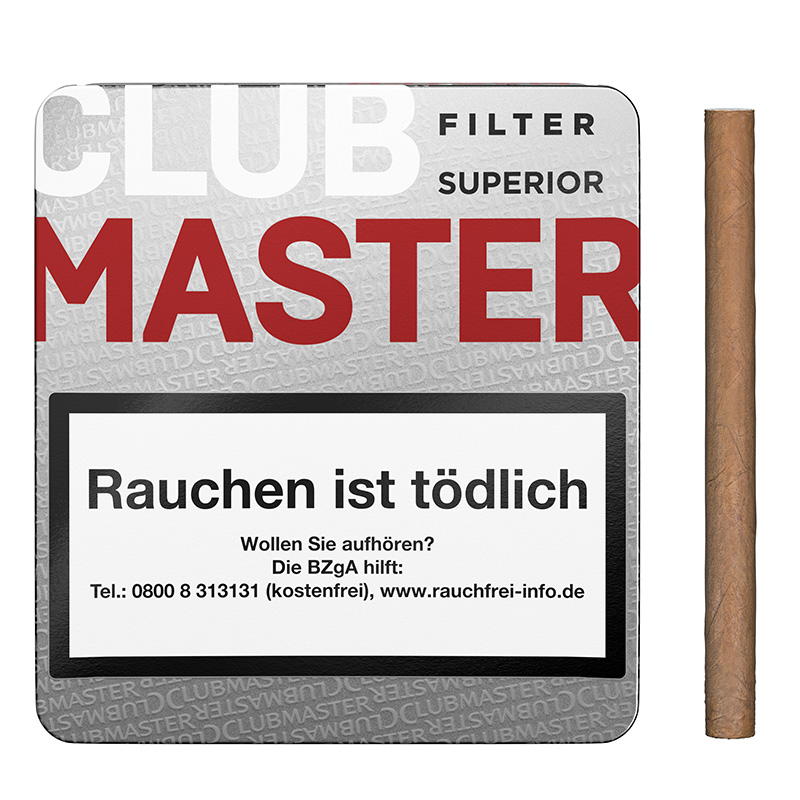 Clubmaster Superior Filter Red Zigarillos 20er Schachtel 2