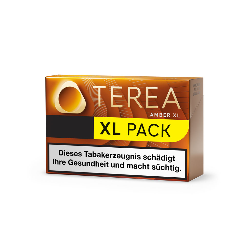 TEREA Sticks XL Amber Packung
