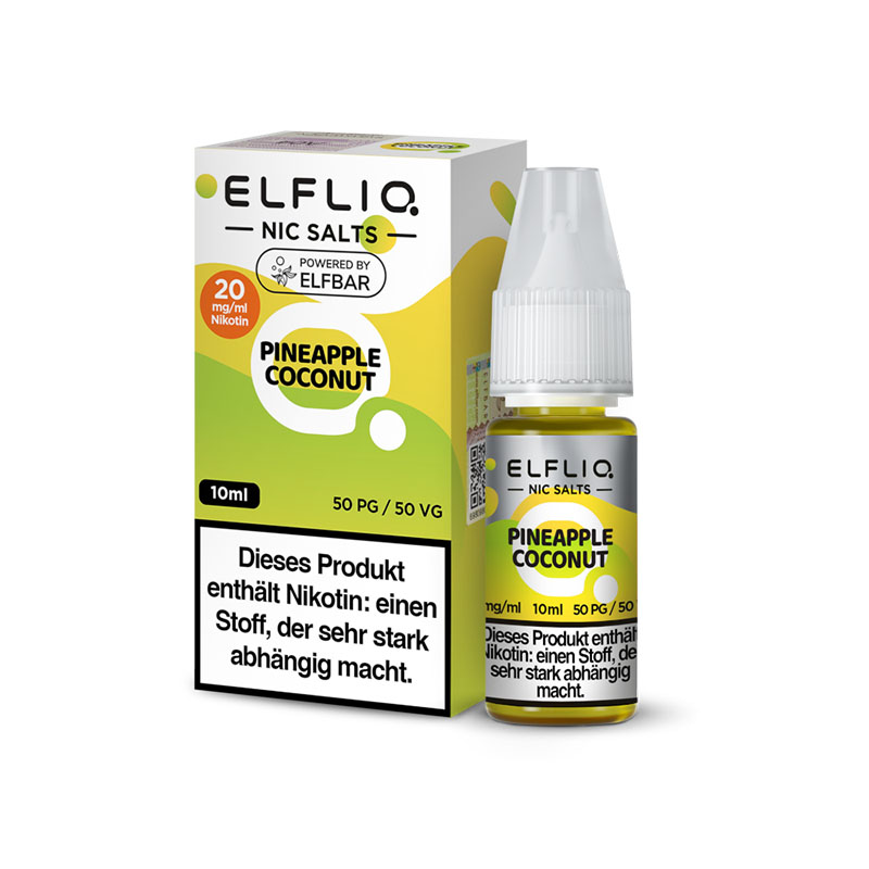 Elfbar Elfliq Pineapple Coconut 20mg Nikotinsalz