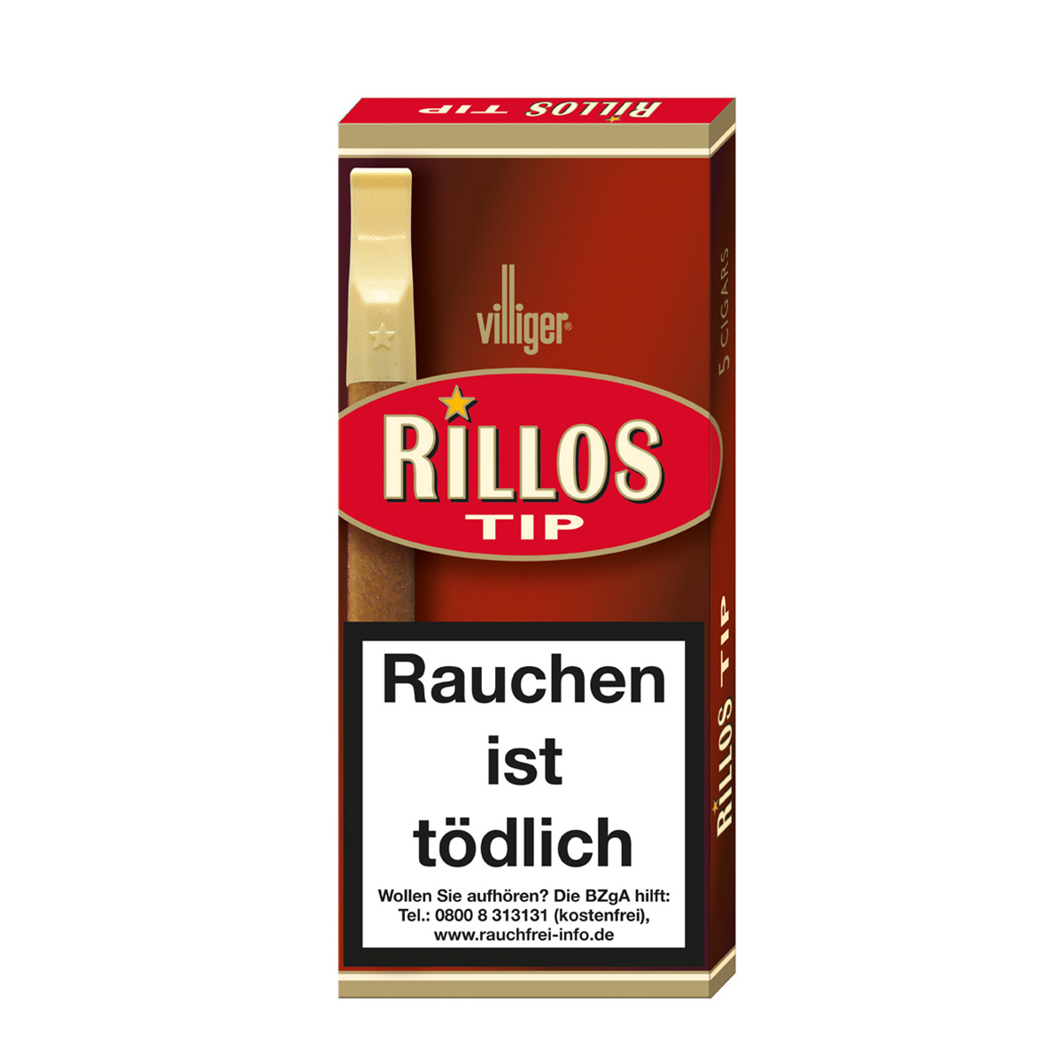 Villiger Rillos 5er Packung