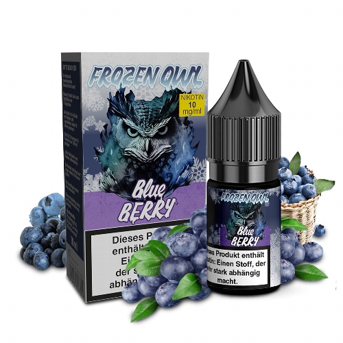 Frozen Owl Blueberry 10mg Nikotinsalz Liquid