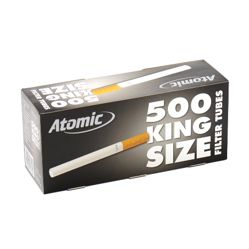 Atomic 500er King Size Hülsen Packung
