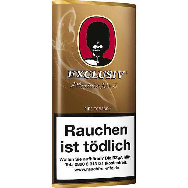 Exclusiv Mixture No.6 Pfeifentabak Pouch