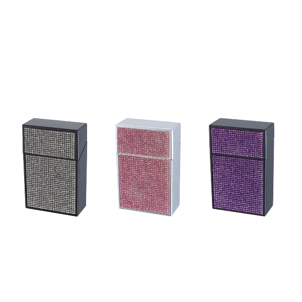 Champ Zigarettenbox Kunststoff Bling Bling Design