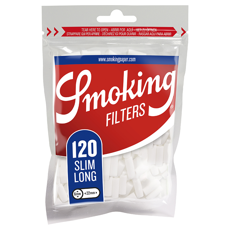 Smoking Slim Long Filter Packung