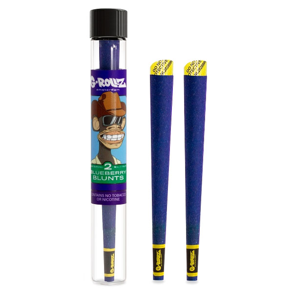 G-Rollz Blue Ape Cones Glasröhrchen