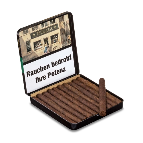 Brazil Trüllerie Mini Zigarillos Schachtel offen