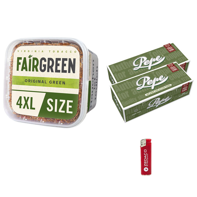 Fairgreen Original Green 4XL Volumentabak Eimer Aktion Small
