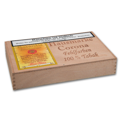 Hausmarke Fehlfarben Brasil Corona Zigarren 25er Kiste