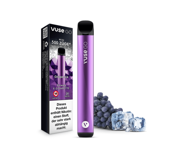 Vuse Go Einweg E-Zigarette Grape Ice 20mg