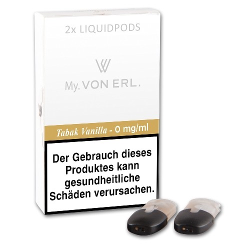 E-Kartuschen Von Erl MY Tabak Vanill 0mg