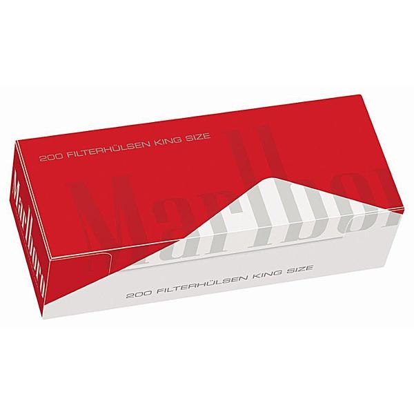 Marlboro Filterhülsen Red 200 Stück Packung