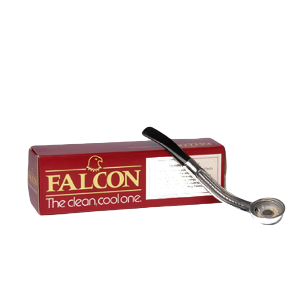 Pfeife Falcon gebogen Standard glatt 
