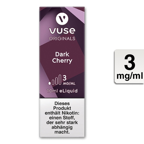 E-Liquid VUSE Bottle Dark Cherry 3mg