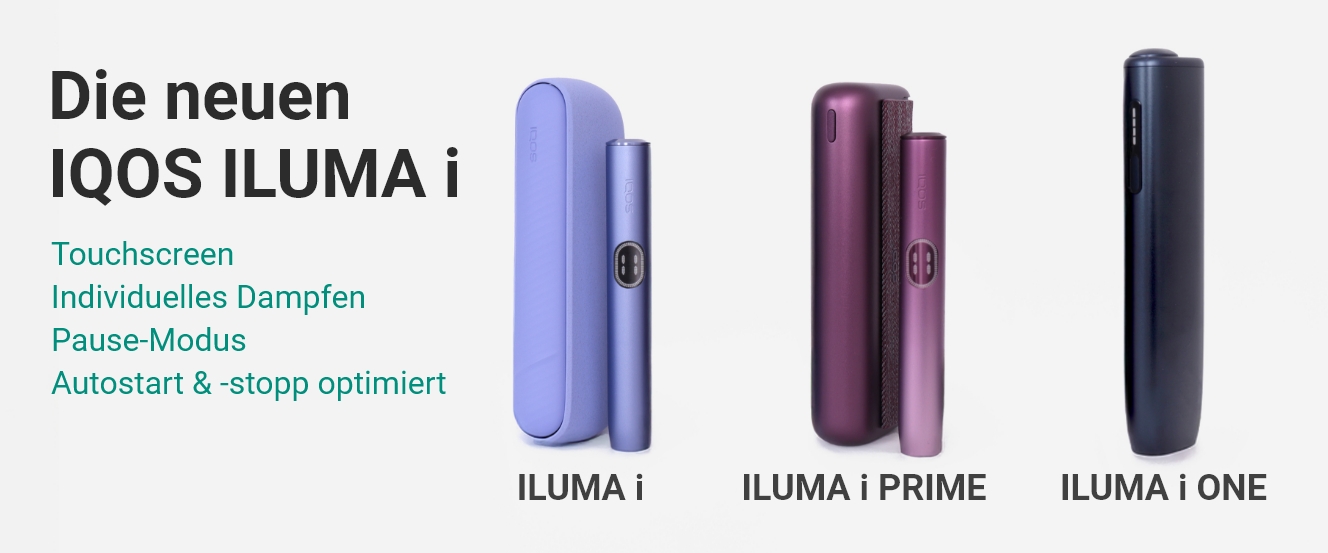 IQOS ILUMA i-Serie im Überblick