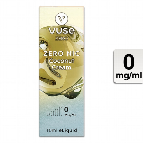 E-Liquid VUSE Bottle Coconut Cream 0mg
