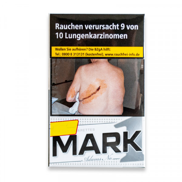 Mark Adams Zigaretten No. 1 White & Silver Original Pack Stange