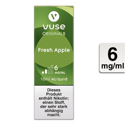 E-Liquid VUSE Bottle Fresh Apple 6mg