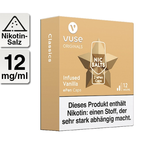 E-Kartusche VUSE ePen Infused Vanilla Nic Salts 12mg