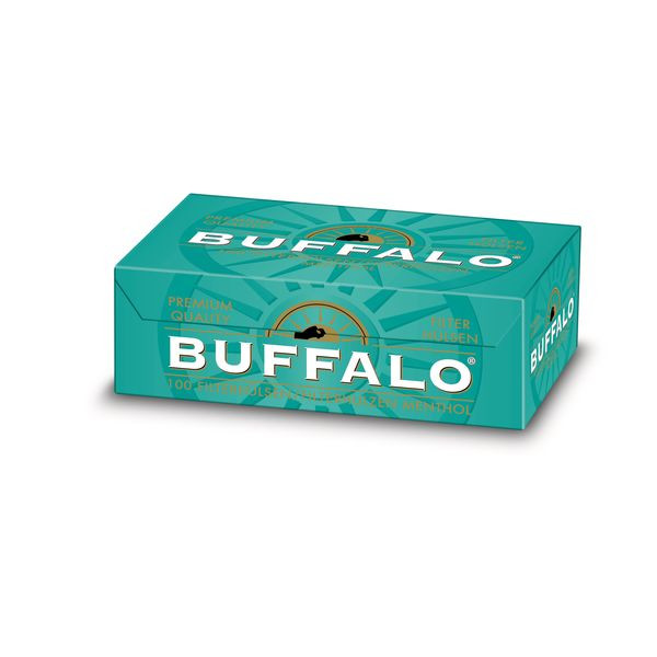Buffalo Menthol Hülsen 100 Stück Packung